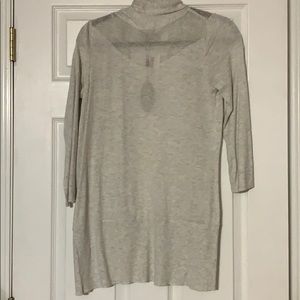 Cupio Sweaters - Light grey 3/4 sleeves. Cupio Sweaters - Light grey 3/4 sleeves.